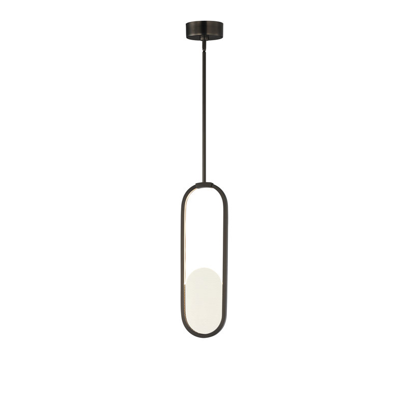 Trance 1 - Light LED Pendant, 580 Lumens , 65.75" H x 6" W x 0.75" D, 14 W