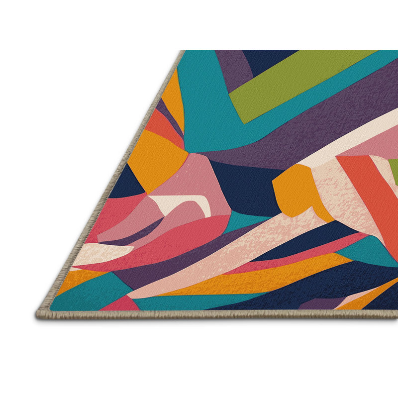 Tapis lumineux vortex, Carré 3 pi