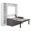 Lit escamotable avec canapé et tablettes Mironda-977862939