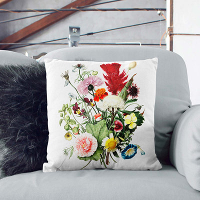 Floral Square Cushion