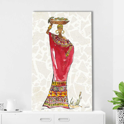 «African Flair IX C» par Anne Tavoletti - Peinture