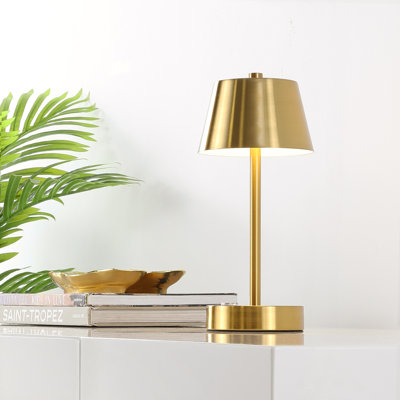 Lampe de table à DEL rechargeable Staci Majlinda