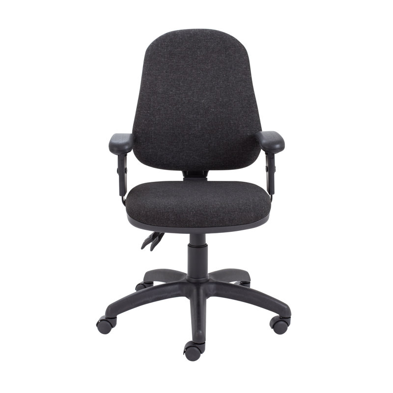 Office Chair, Adjustable, Grey