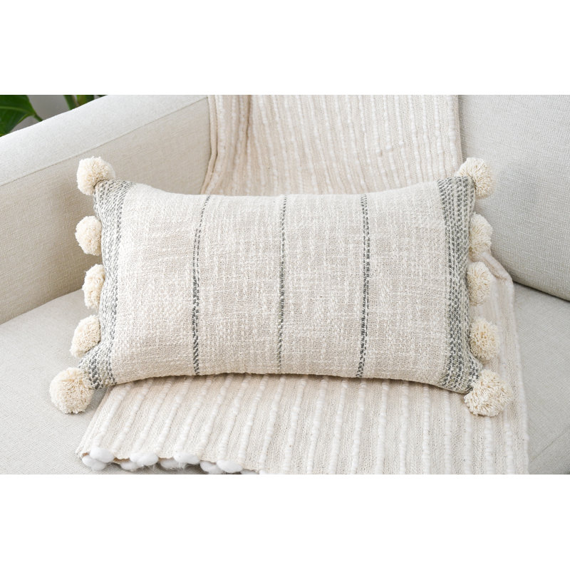  Wool Lumbar Rectangular Pillow Cover