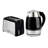 Geepas 2 Slice Bread Toaster & 1.7L Illuminating Electric Kettle Combo