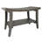 Coastal Vogue Harmony 30" Teak Shower Bench with Shelf Antique Gray Shower Bench for Inside Shower