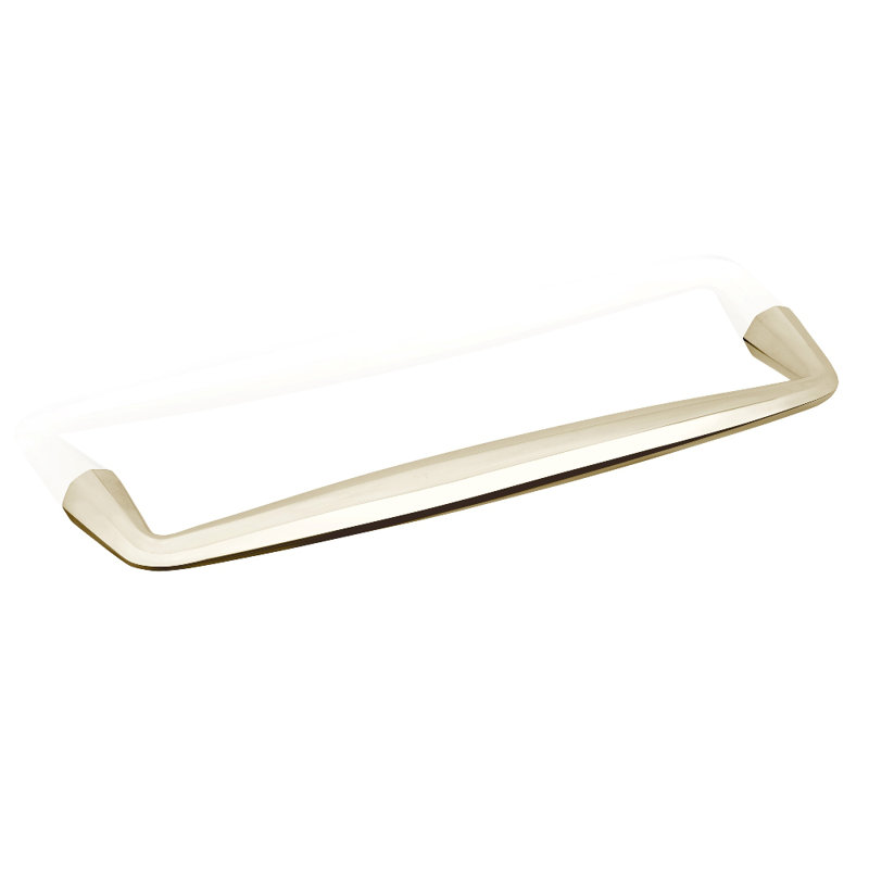 Burbridge Bar Pull, Weathered Chrome, 12"