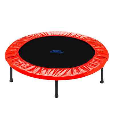 Mini trampoline Machrus Upper Bounce avec tapis de saut durable, trampoline d'entraînement portable et pliable