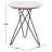 Hulisi Marble Top End Table