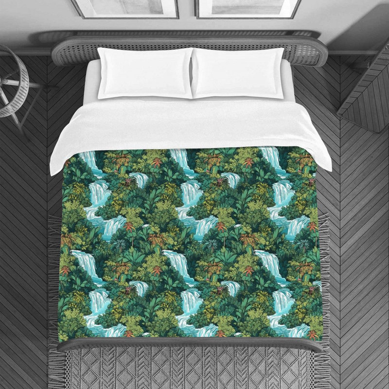 Machine Printed Duvet Cover, Twin Duvet Cover