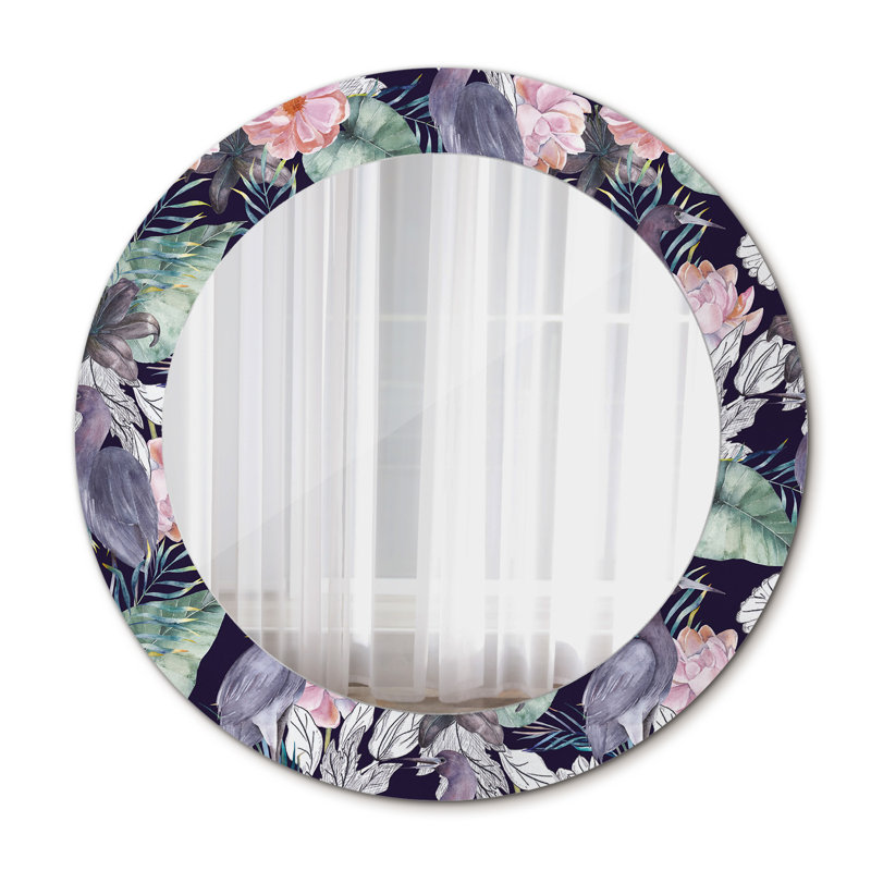 Huldar Glass Flat Wall Mirror