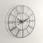 Daemon Silent Black Grey Wall Clock