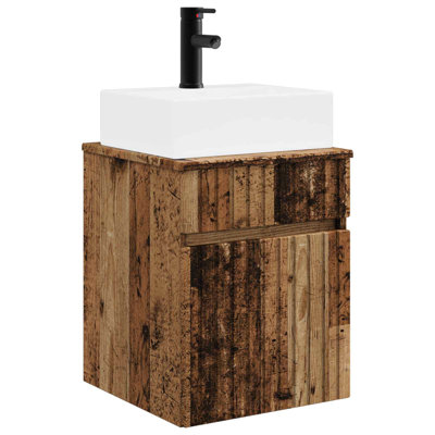 Single Bathroom Vanity with Ceramic Basin