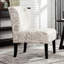Fauteuil d'appoint contemporain sans accoudoirs