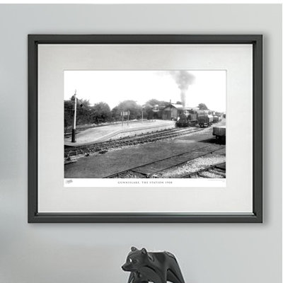 Gunnislake, The Station 1908 - Single Picture Frame Print