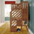 Classic Twin High Loft with Staircase-446900793