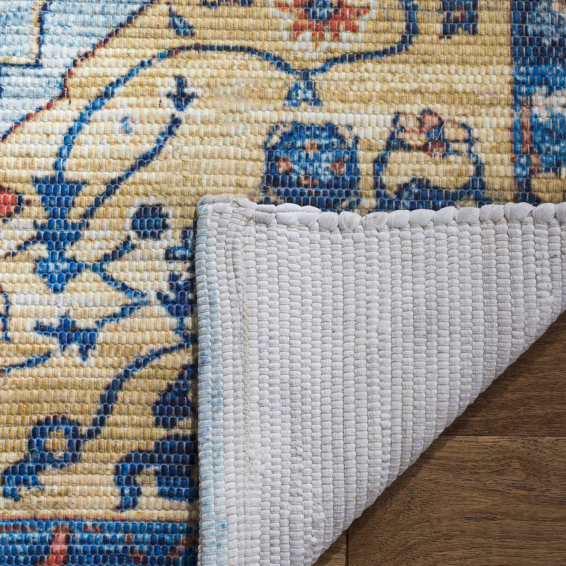 Joppatowne Hand Loomed Performance Geometric Rug, Rectangle 3' x 5'