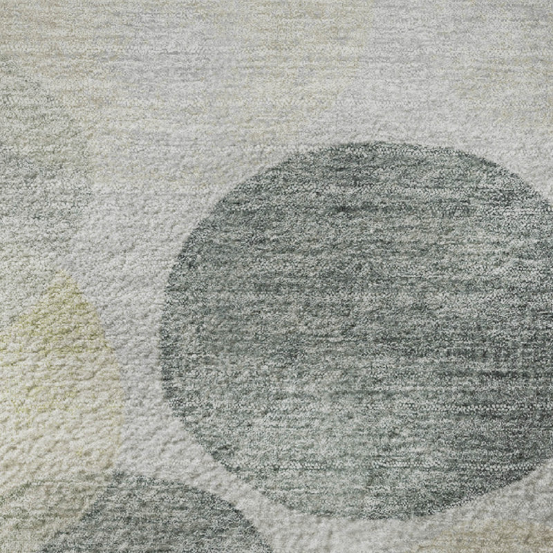 Premium Machine Washable Jakiyra AMF1898 Geometric Rug, Rectangle 1'8" x 2'6"