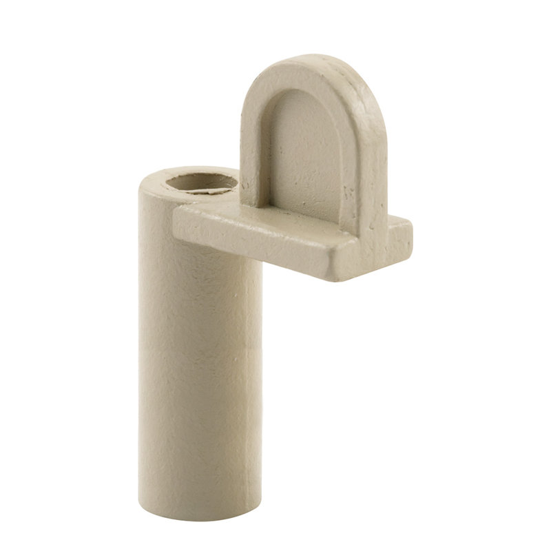Prime-Line Diecast Zinc Offset Window Screen Clip, Tan, 3.5" H x 4" W x 0.75" D