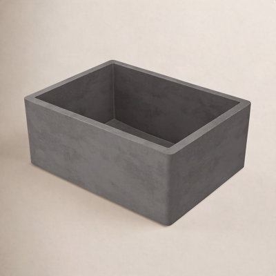 NativeStone Farmhouse 24" Concrete Sink