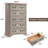 Theron 5-Drawer Manufactured Wood Tall Chest-1700166668