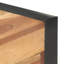 Katrina Desk 110x50x76 cm Solid Wood