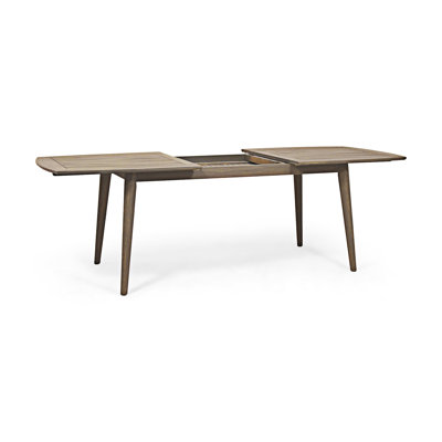 Outdoor Wood Expandable Dining Table