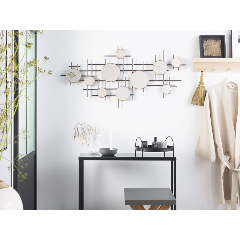 Kinard Metal Flat Wall Mirror