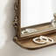 Canoby Metal Arch Mirror with Shelves-1076453761