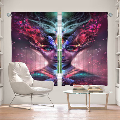 Delaughter Room Darkening Curtain Pair