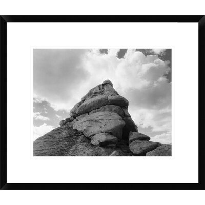 Rock and Cloud, Kings River Canyon, Proposed as a National Park, California, 1936 by Ansel Adams - Picture Frame Photograph Print on Canvas -  Vault W Artwork, F045C54991DF4D23B3076C2265AEA5D1