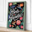 Birds of Paradise Botanical - Wrapped Canvas-130837378-130837381