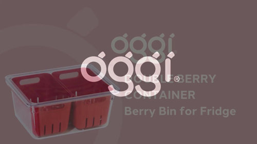 Oggi Double Berry Bin