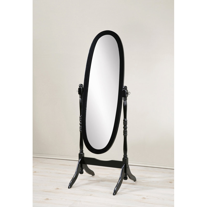Miroir en bois, Noir