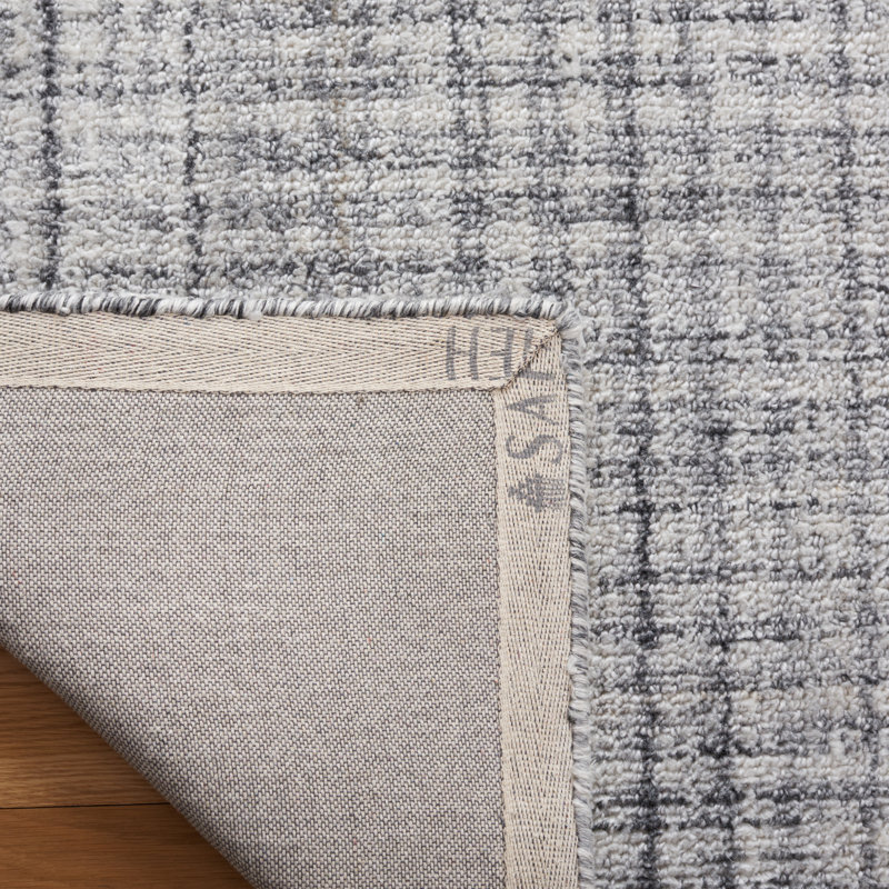 Abstract Hand Tufted Performance Striped Rug, Rectangle 8' x 10'