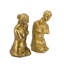 Ensemble de 2 serre-livres buste Venus de Milo 4,5 x 5 x 10 po avec finition dorée