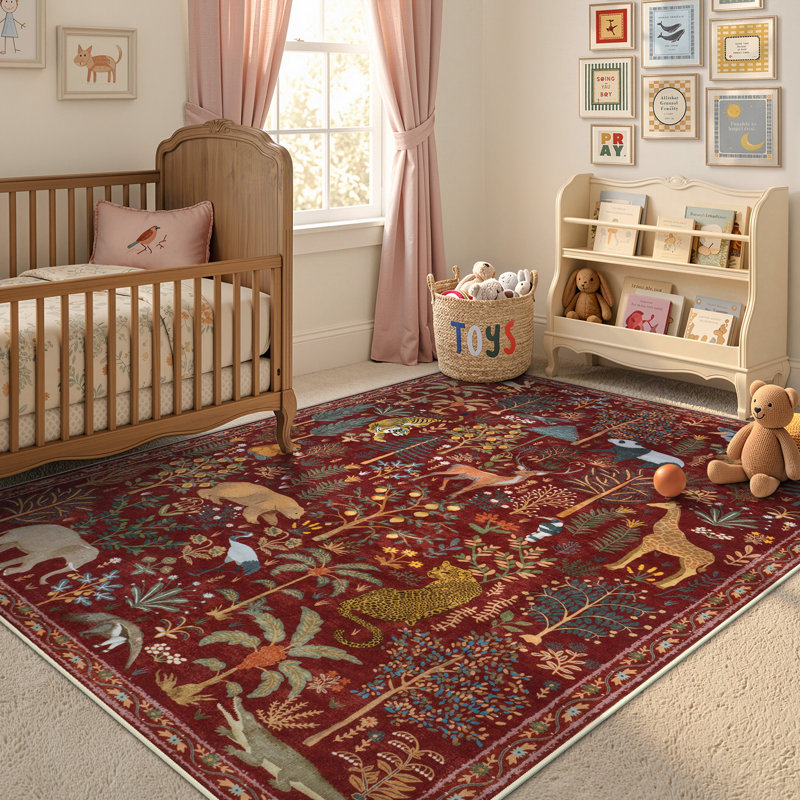 Tapis lavable pour salon moderne Goldene, Rectangle 5 pi x 7 pi