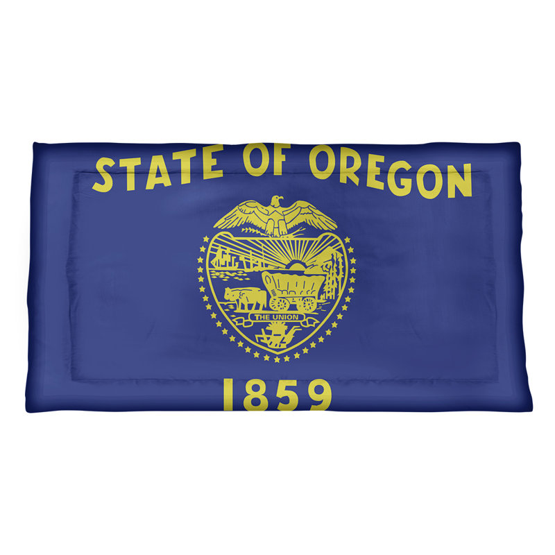 Taie décorative Katelyn Smith Oregon, Polyester, Simple