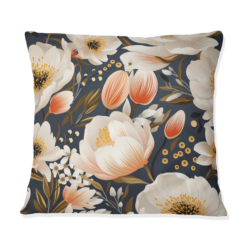 Coussin Beige, H 18 po x l 18 po