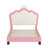 Carruth Upholstered Princess Bed With Crown Headboard,Platform Bed with Headboard and Footboard-2042825350