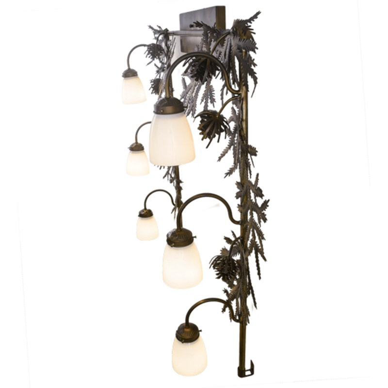 Pine Branch 6 - Light Vanity Light