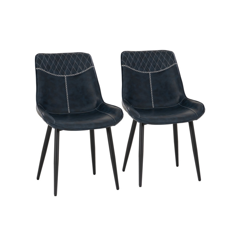 Chaise d'appoint Briceno, Bleu