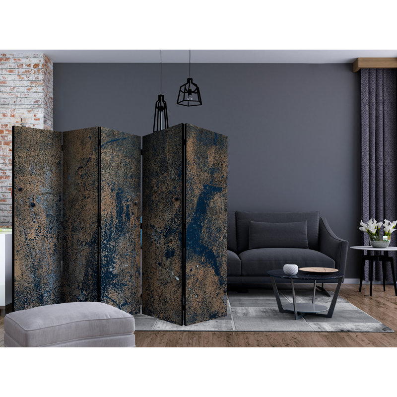 Brumley 172cm H Solid Wood Folding Room Divider, 5