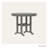 POLYWOOD Round Farmhouse Dining Table-21320344-21320342