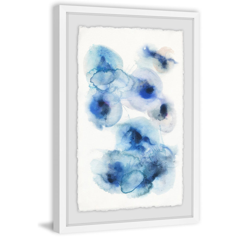 Cosmic Indigo - Single Picture Frame Print, 91 cm H x 61 cm W x 4 cm D