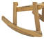 Chaise d'extérieur en bois massif à bascule Laci-16216622