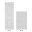 Ensemble de tapis pour salle de bain 100% coton 2370 g / m² Lux Premium, tapis de salle de bain ultra doux et super absorbant, réversible et lavable à la machine-1289870765-1239048470