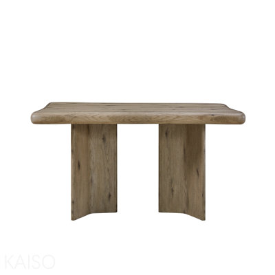 Oak Double Pedestal Table