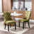 Olive Green Velvet
