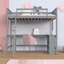 Lit mezzanine avec tablettes et bureau-1483577255